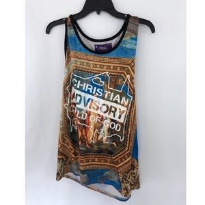 SALE 3/$10 ✨ dope Christian Advisory tank